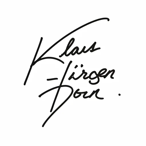 Unterschrift Klaus-Jürgen Dorn